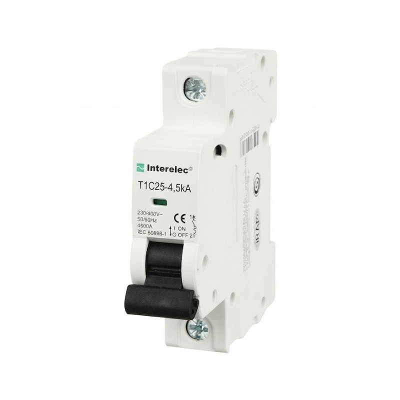 Interruptor llave termica unipolar 25A
