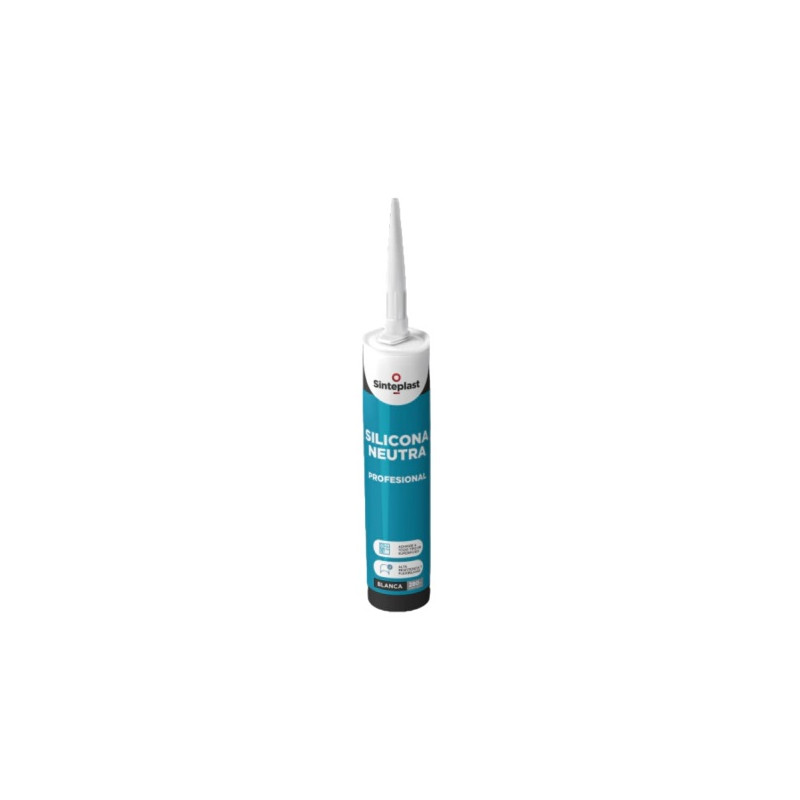 silicona neutra blanca 280 ml Sinteplast