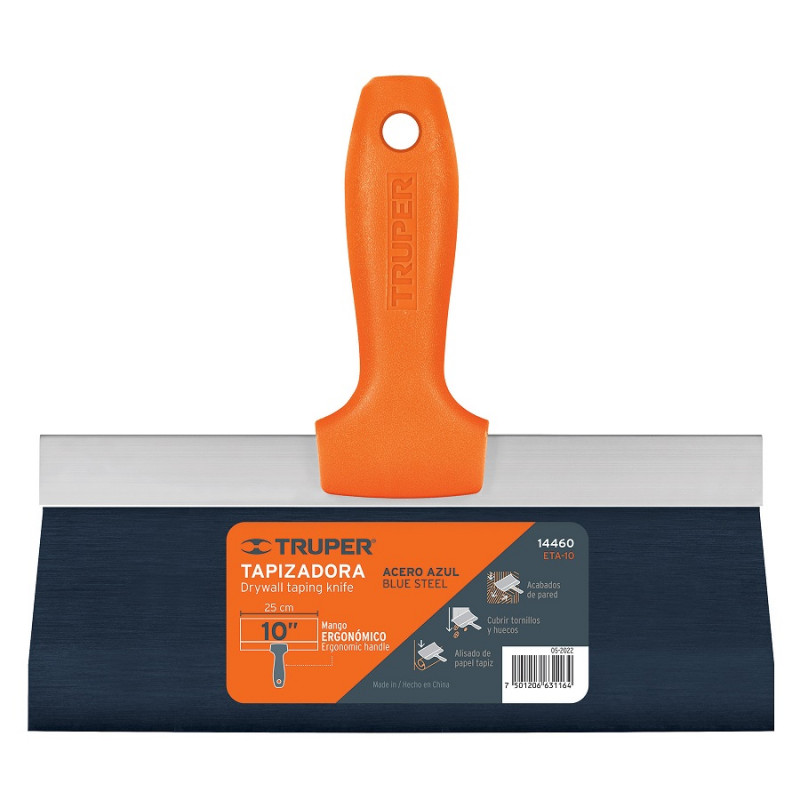 Espatula acero tapizadora 10" Truper