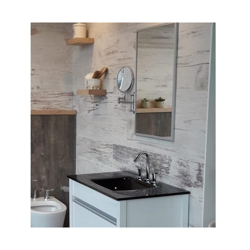 Espejo Aluminium 60 x 80cm sistema antiempañante Reflejar