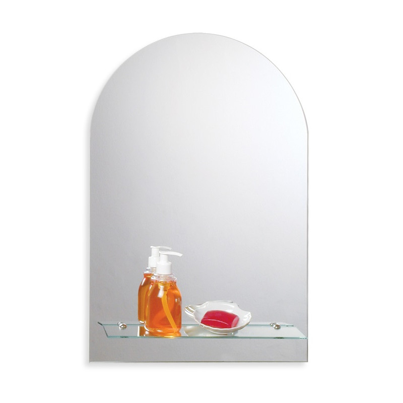 Espejo capilla con repisa 40 x 60cm