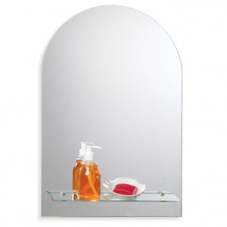 Espejo capilla con repisa 40 x 60cm