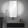 Espejo Ilum 40 x 94 cm luz LED Reflejar
