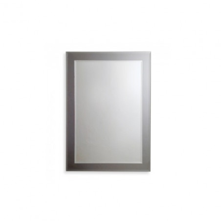 Espejo rectangular Base Gris 50 x 70cm Reflejar