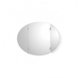 Espejo triptico oval 78 x...
