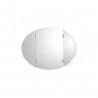 Espejo triptico oval 78 x 60 cm pulido Reflejar