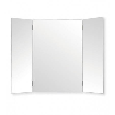 Espejo triptico rectangular 78 x 60 cm pulido Reflejar