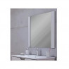 Espejo vertical 80 PVC blanco Buona