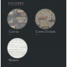 Esquinero Caliza crema oxidada EcoStone