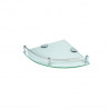Esquinero de vidrio con borde 25 x 25cm D'Accord