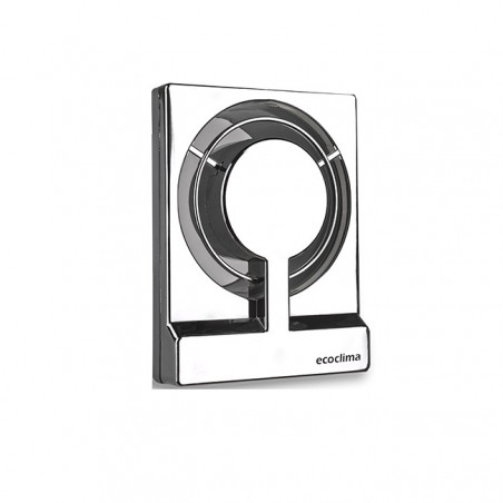 Extractor para baño 17x23cm cromado para caño de 6" Ecoclima