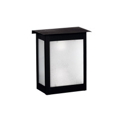 Farol hierro vidrio arenado...