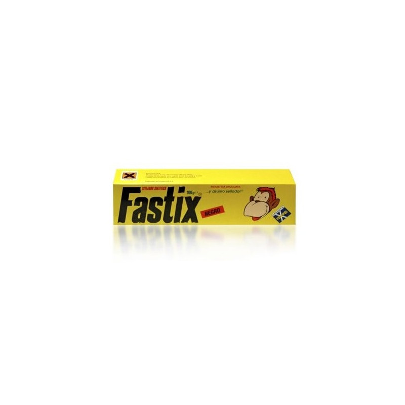 sellador fastix negro 100 grs poxipol