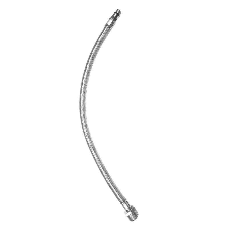 Flexible enmallado para griferia monocomando encastre corto
