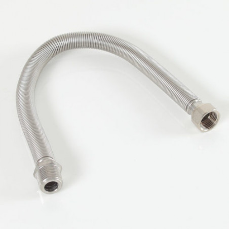 Flexible extensible para gas 40 a 105cm 1/2" Alarsa