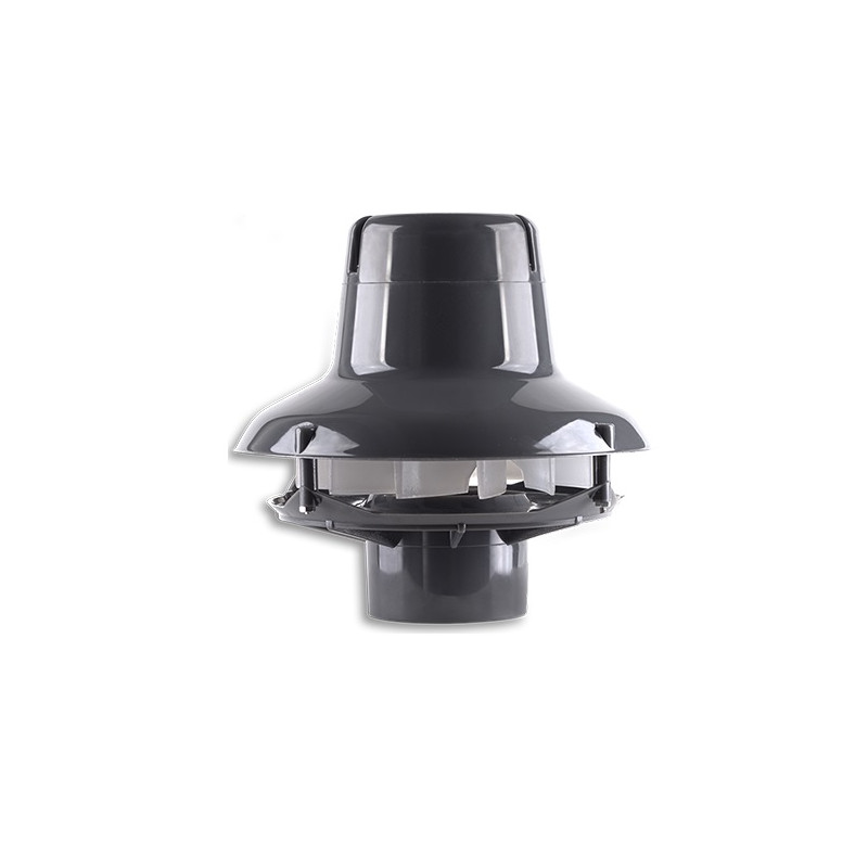 Forzador de conducto abierto tiraje corto 10cm Ecoclima