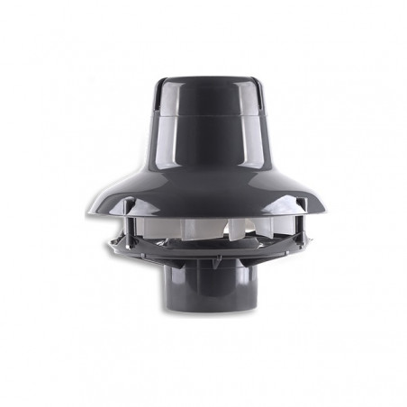 Forzador de conducto abierto tiraje corto 10cm Ecoclima