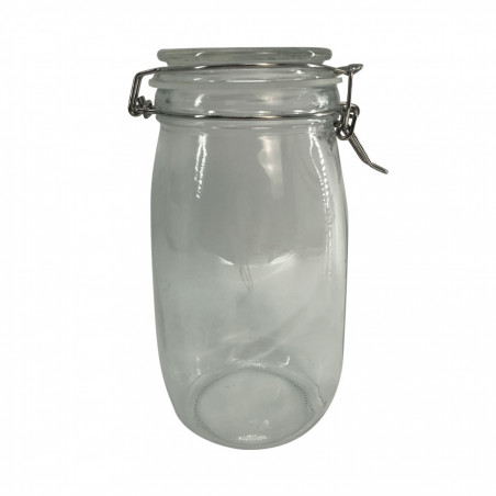 Frasco con tapa clip metálico 1000Ml Vonne