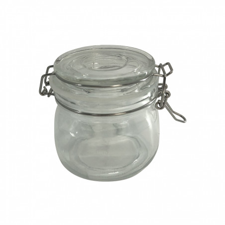 Frasco con tapa clip metálico 500Ml Vonne