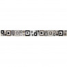 Friso Quadrat negro 4.5 x 45 cm Acuarela