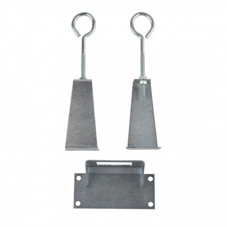 Grampa de arrimar extensible para termotanque Gramtor