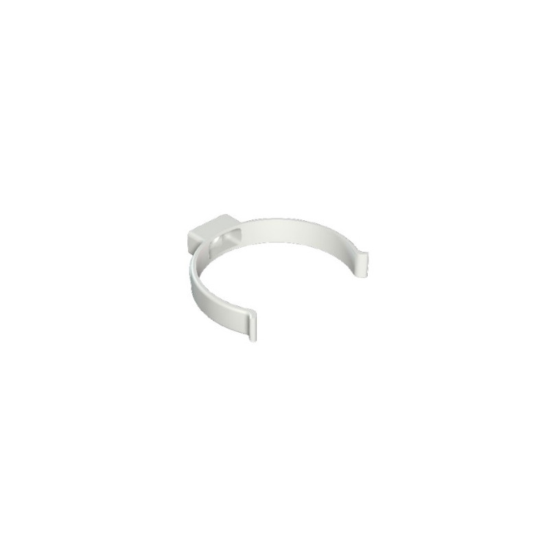 Grampa PVC para tubo descarga canaletas Pluvitubo