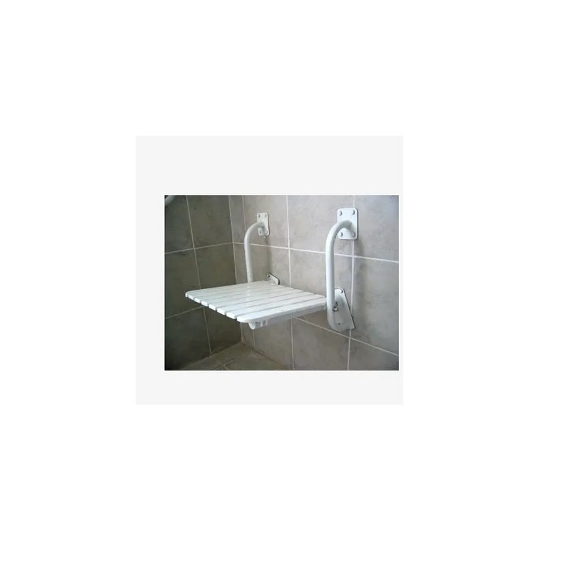 Asiento rebatible PVC para ducha Sanor