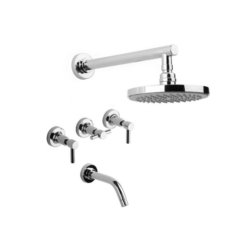 Griferia para ducha con transferencia Tauro Lever