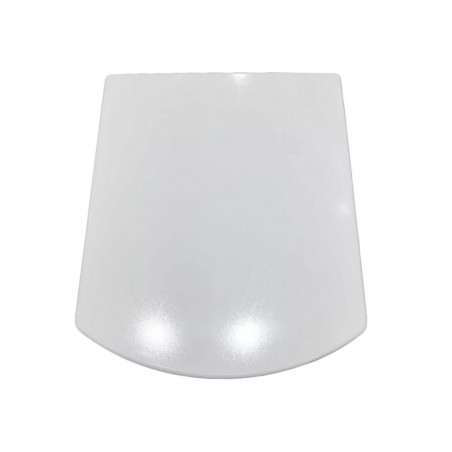 Tapa asiento Hall resina blanco herraje acero Misiones
