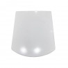 Tapa asiento Hall resina blanco herraje acero Misiones
