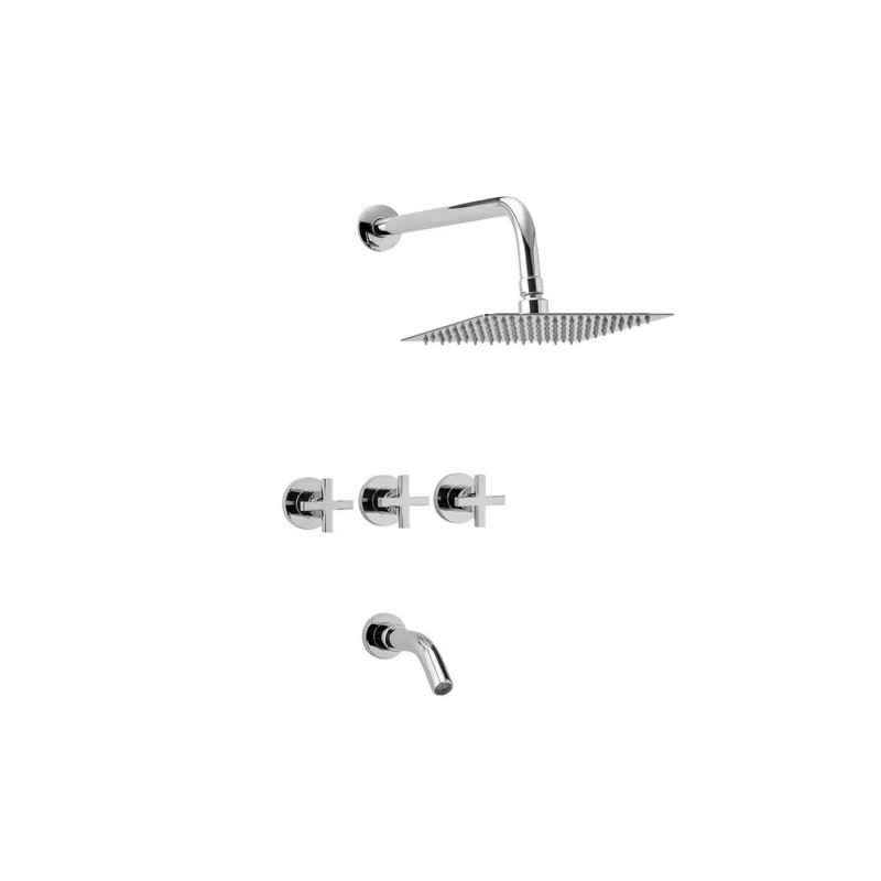 Griferia para ducha con transferencia Loop Peirano