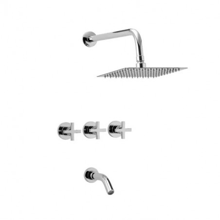 Griferia para ducha con transferencia Loop Peirano