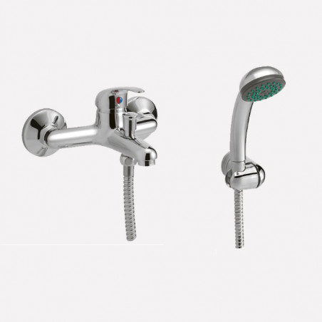 Griferia monocomando exterior para ducha Lugo Peirano