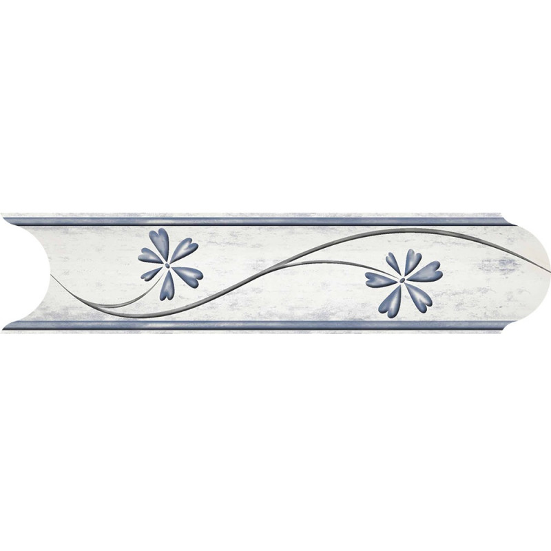 Guarda ceramica Catamarca azul 5x20cm CS
