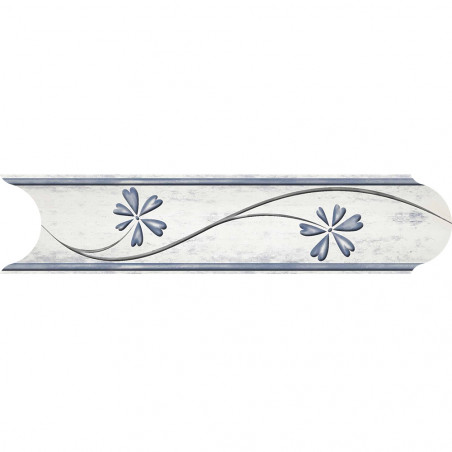 Guarda ceramica Catamarca azul 5x20cm CS