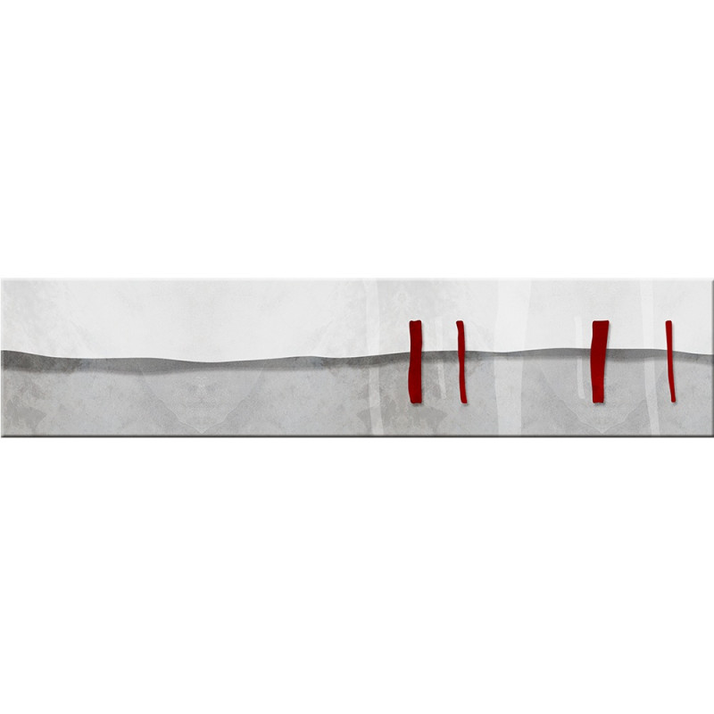 Guarda ceramica Jujuy gris 5.5x25cm CS