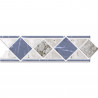 Guarda ceramica Lanin azul 6x20cm CS