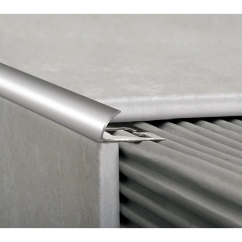 Guardacanto acero inoxidable Señorial 10 mm 2.2 mts Atrim