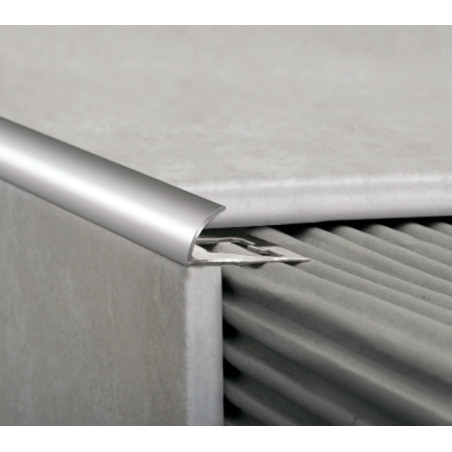 Guardacanto acero inoxidable Señorial 10 mm 2.2 mts Atrim