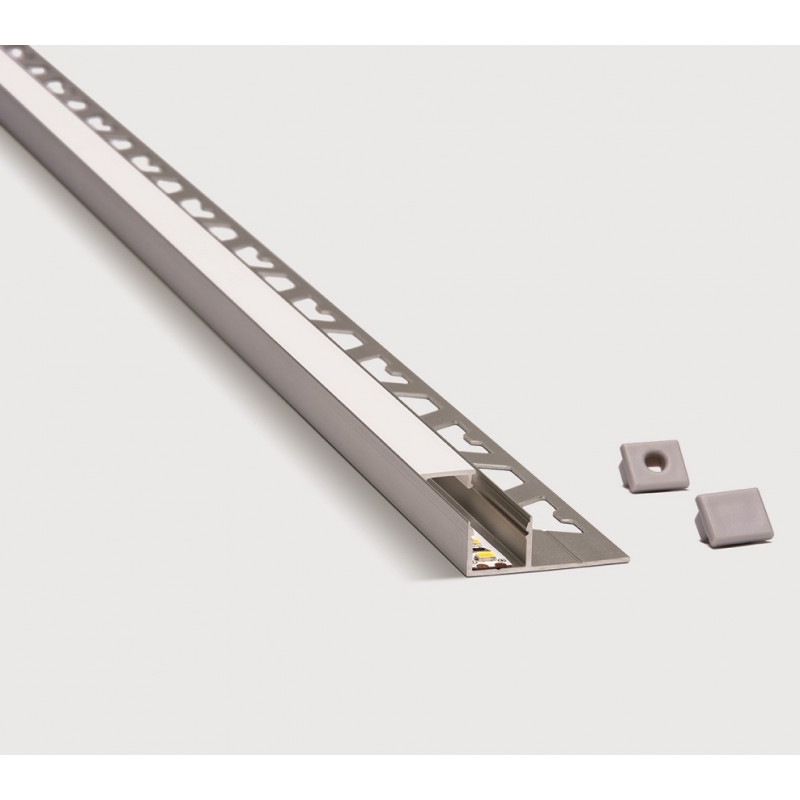 Guardacanto LED Quadra Simple mate Atrim