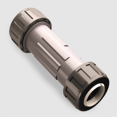 Acople de compresion profesional 10cm 1/2" Duke