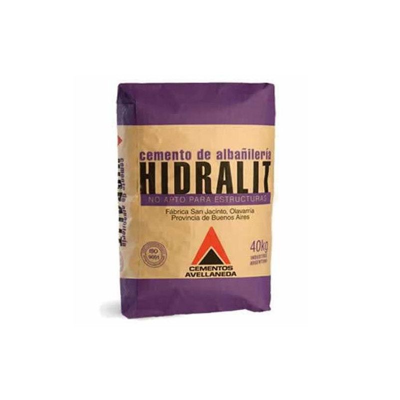 Bolsa cemento de albañileria Hidralit 40kg