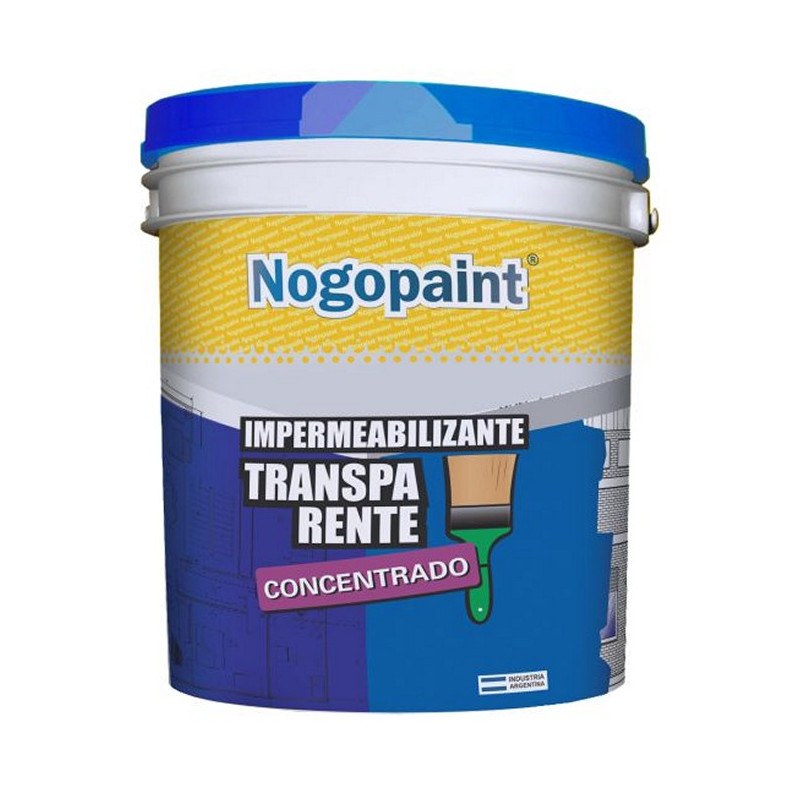 Impermeabilizante transparente rojo 1 lt Nogopaint