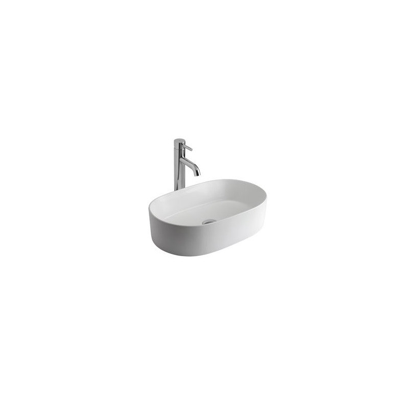 Bacha de apoyar Milos Oval fina LK385 Ferrum