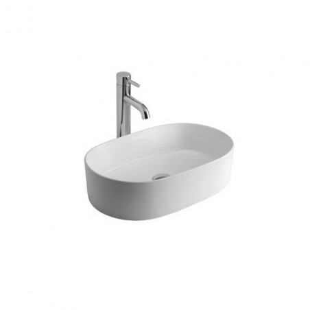 Bacha de apoyar Milos Oval fina LK385 Ferrum