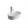 Bacha de apoyar Milos Oval fina LK385 Ferrum