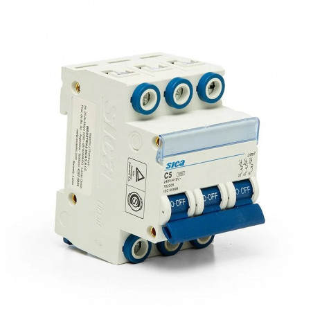 Interruptor termica tripolar 5A
