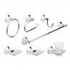 Juego de 8 accesorios para baño Tivoli