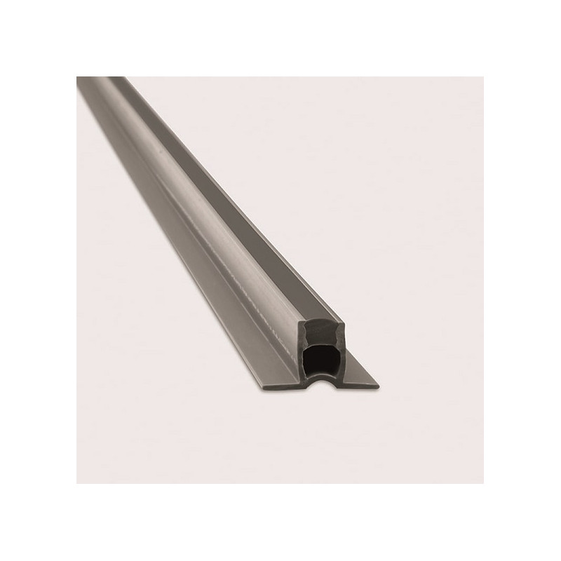 Junta de dilatacion 9mm PVC Expand gris oscuro Atrim