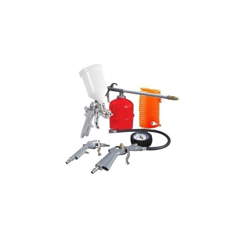 Kit 5 piezas para compresor AA-5000K Lusqtoff